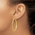 14k Diamond-cut Hoop Earrings TF560