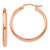 14k Rose Gold Hoop Earrings TF571