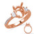 14KT Gold Diamond Engagement Ring Setting  EN8215-7X5OVRG