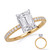 14KT Gold Diamond Engagement Ring Setting  EN8365-8X6MYW