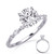 14KT Gold Diamond Engagement Ring Setting  EN8371-4.1MWG