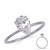 14KT Gold Diamond Engagement Ring Setting  EN8384-9X6MPSWG