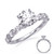 14KT Gold Diamond Engagement Ring Setting  EN8393-1WG