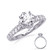 14KT Gold Diamond Engagement Ring Setting  EN8399-1WG