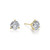 Lafonn 1.5 CTW Stud Earrings in sterling silver bonded with platinum