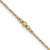 14K Two-tone Polished and Diamond-Cut Beaded 7.5in Bracelet