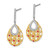 14k Ruby and Diamond Dangle Earrings