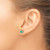 Diamond & Gemstone Square Halo Earrings