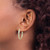 14K Diamond Fascination In/Out Hoop Earrings