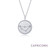 Lafonn Zodiac Constellation Coin Necklace, Capricorn