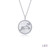 Lafonn Zodiac Constellation Coin Necklace, Leo