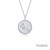 Lafonn Zodiac Constellation Coin Necklace, Taurus