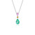 Lafonn 2.29 CTW Fancy Lab-Grown Sapphire Necklace