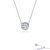 Lafonn 0.6 CTW Bezel-set Solitaire Necklace