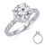White Gold Engagement Ring Style # EN8408-15WG
