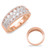 Rose Gold Diamond Band

				
                	Style # D4395RG