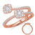 Rose Gold Diamond Fashion Ring

				
                	Style # D4679RG