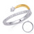 White & Yellow Gold Diamond Ring

				
                	Style # D4788YW