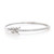 Copy of Shared Prong Diamond Bangle in 14KT White Gold  1.10 ctw