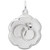 Wedding Rings Scalloped Disc Rembrant Charm