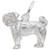 Pug Dog Rembrant Charm