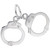 Handcuffs Rembrant Charm