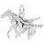 Horse & Colt Rembrant Charm