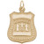 Police Badge Rembrant Charm