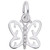 Small Butterfly Rembrant Charm
