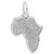 Africa Map Rembrant Charm