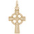 Celtic Cross Rembrant Charm