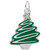 Green Christmas Tree Rembrant Charm
