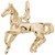 Galloping Horse Rembrant Charm