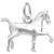 Extended Trot Horse Rembrant Charm
