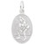 Softball Oval Disc Rembrant Charm
