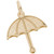 Umbrella Rembrant Charm
