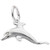 Dolphin Rembrant Charm