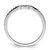 Sterling Silver Rhodium Plated Diamond Wrap Ring QR4790-6