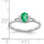Diamond and Oval Gemstone Ring