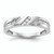 Diamond Trio Men's Wedding Bands