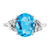 Oval Gemstone & Diamond Ring sY4605AC/A