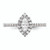 Marquise Halo Diamond Semi-mount Engagement Ring s