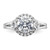 14K White Gold Lab Grown Diamond VS/SI GH, Semi-mount Engagement RinRM6755E-150-WLG