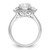 14K White Gold Lab Grown Diamond VS/SI GH, Semi-mount Engagement RinRM6755E-150-WLG