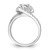 Peg Set Diamond Semi-mount By-Pass Engagement Ring sRM2491E-050-7WLG