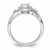 Diamond Halo Semi-Mount Engagement Ring sRM2167E-050-WAA