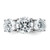 14kw True Origin Lab Grown Diamond 4ctw VS/SI DEF 3 Stone Ring RM11006-400-WLD