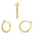 Diamond Earrings in 14KT Gold ME594