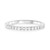Stackable White Diamond Pave Band in 14KT Gold kr1703w