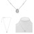 Pear Shape Diamond Necklace in 14KT Gold UN1887B